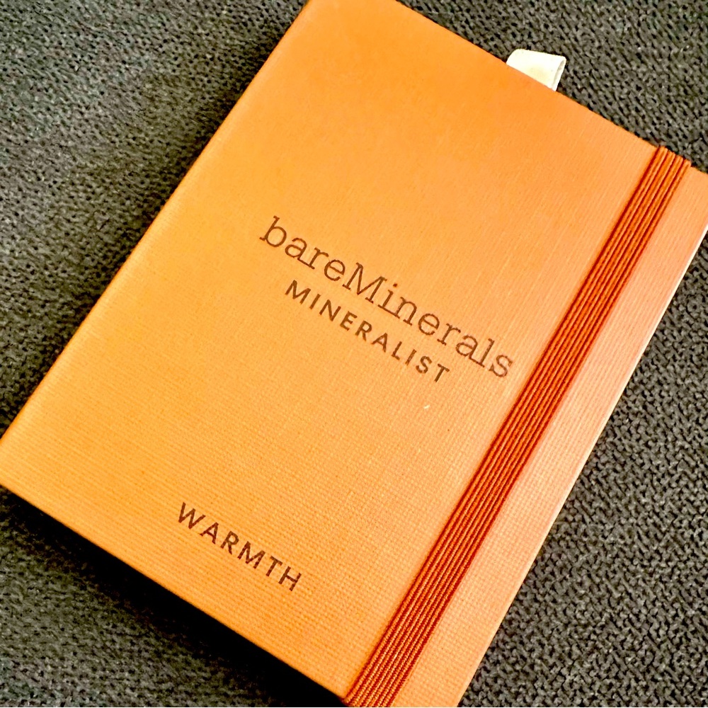 New bareMinerals Mineralist Eyeshadow Palette WARMTH in Box: rose,taupe,brown